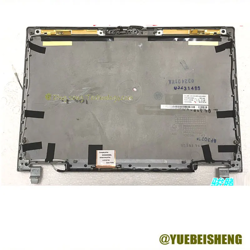 

YUEBEISHENG New/org For DELL Latitude D420 D430 LCD back cover back shell with hinge set 0CG308 CG308