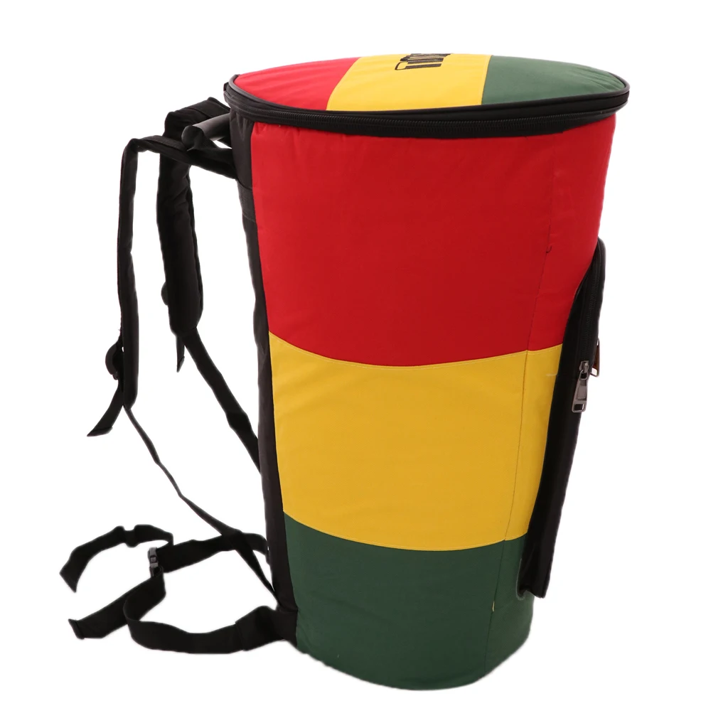 Portable 10/12inch African Hand Drum Gig Bag Djembe Carry Storage Bag Case