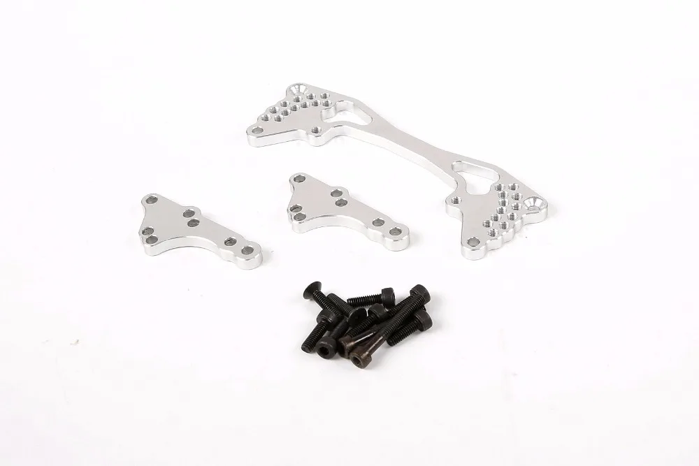 CNC Metal adjustable angle rear shock absorption crossbar for 1/5 HPI Rovan King Motor BAJA 5B 5SC 5T RC CAR GAS PARTS