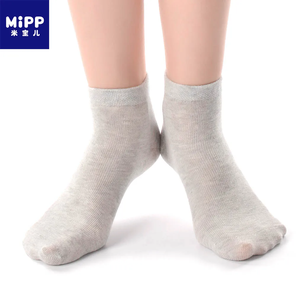 Chaussettes d'été ultra fines pour enfants, blanches, pour filles et garçons, en coton, sans os