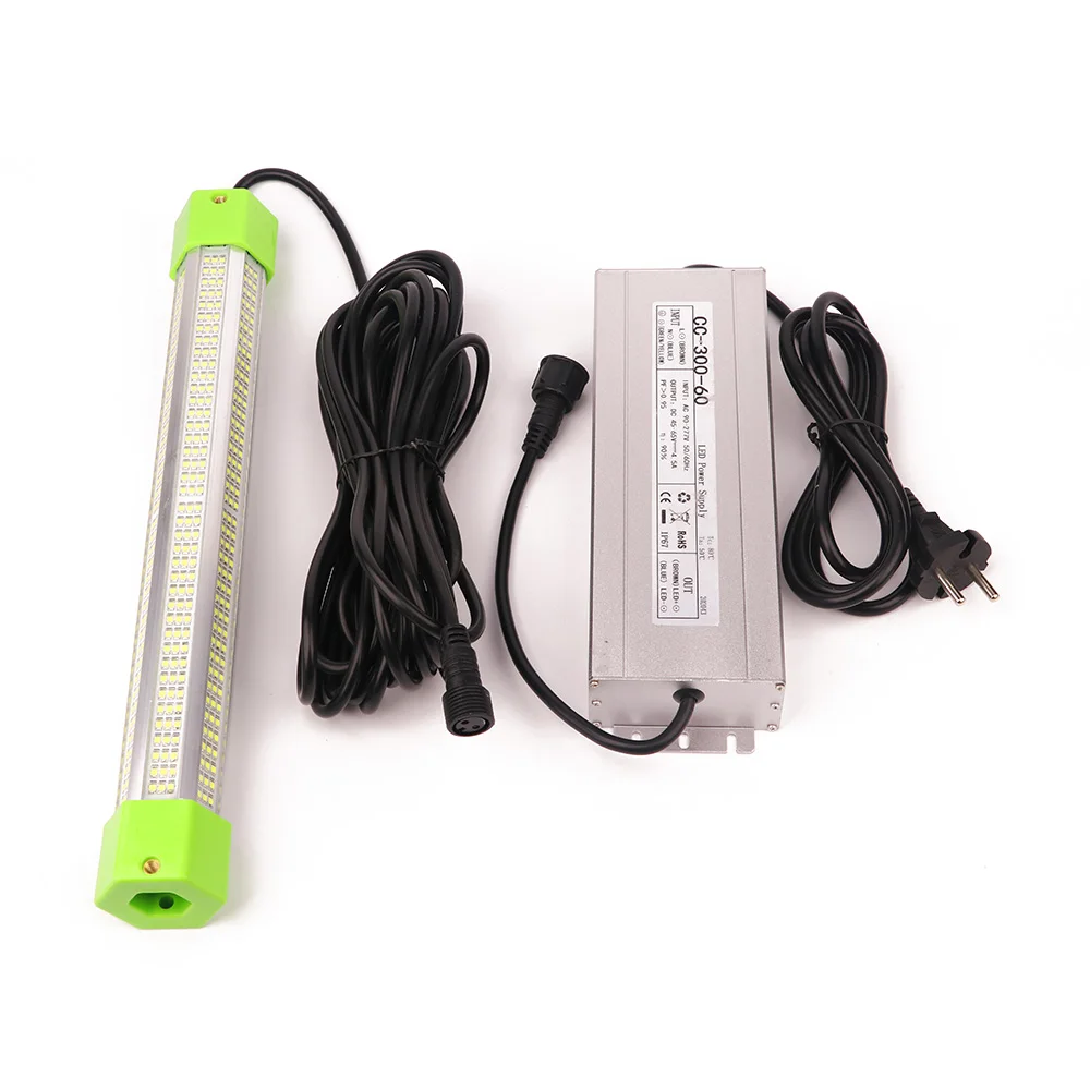 lados verde branco azul amarelo aluminio de alta potencia led submersivel luz de pesca subaquatica ac 110v 220v 300w 01