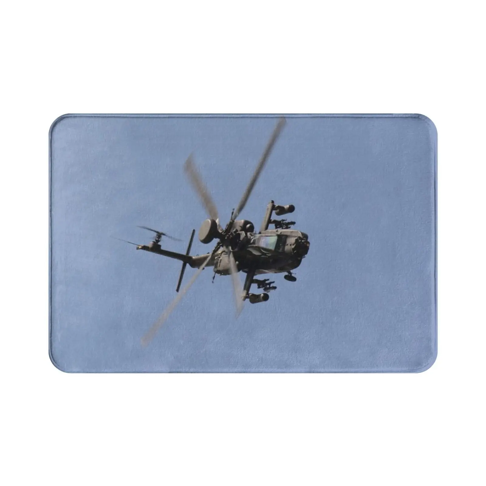 Boeing Apache Carpet Mat Rug Cushion Soft Apache Helicopter Boeing