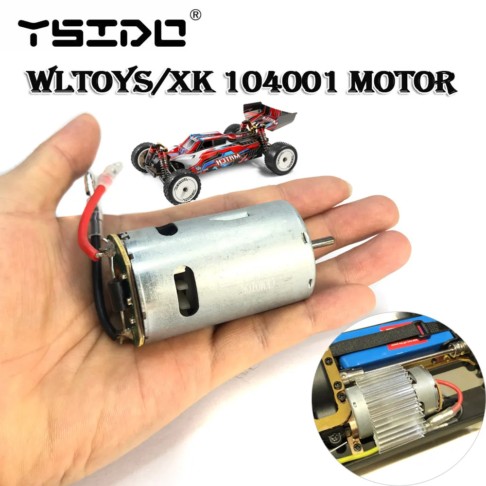 Original Wltoys XK 104001 550 Motor for 1/10 RC Off-Road Desert Off-road Vehicle Car