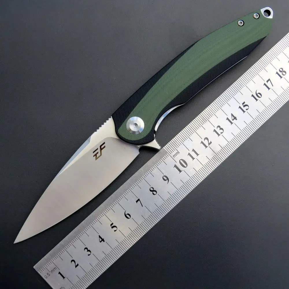 Eafengrow New EF954 Folding Knife D2+G10 Portable Pocket Knife Hunting Camping Survival Jackknife Tactical Outdoor EDC Tool