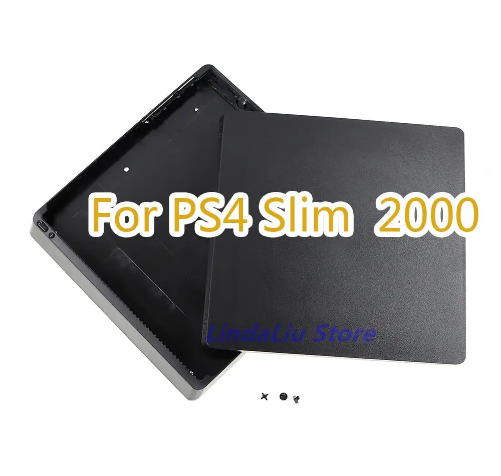 

1 комплект, полный корпус для консоли PS4 slim pro, черный цвет, для PS4 1000 1100 1200 2000, корпус House Shell