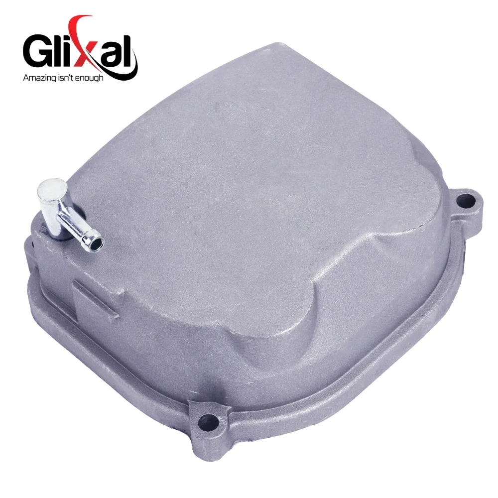 Glixal GY6 125cc 150cc 160cc 180cc Chinese Scooter Engine Cylinder Head Valve Cover 157QMJ ATV Go Kart Buggy Moped (None-EGR)