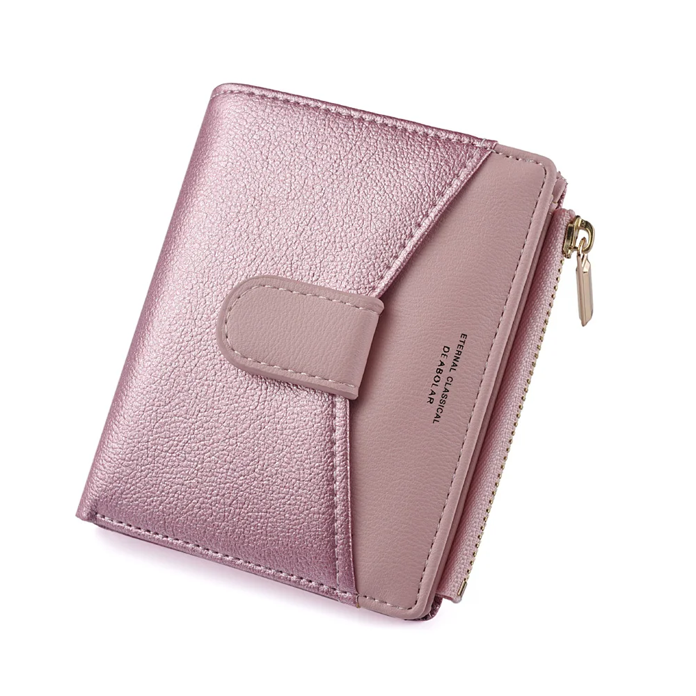 Sequin Contrast Color Patchwork Women Wallets Small Purse Ladies Card Bag for Woman 2020 Clutch Female Purse Money Clip Wallet