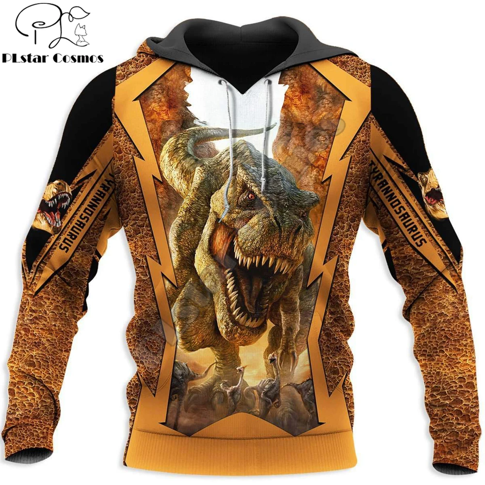 Beautiful Tyrannosaurus 3D All Over Printed Unisex Deluxe Hoodie Men Sweatshirt Zip Pullover Casual Jacket Tracksuit DW0307