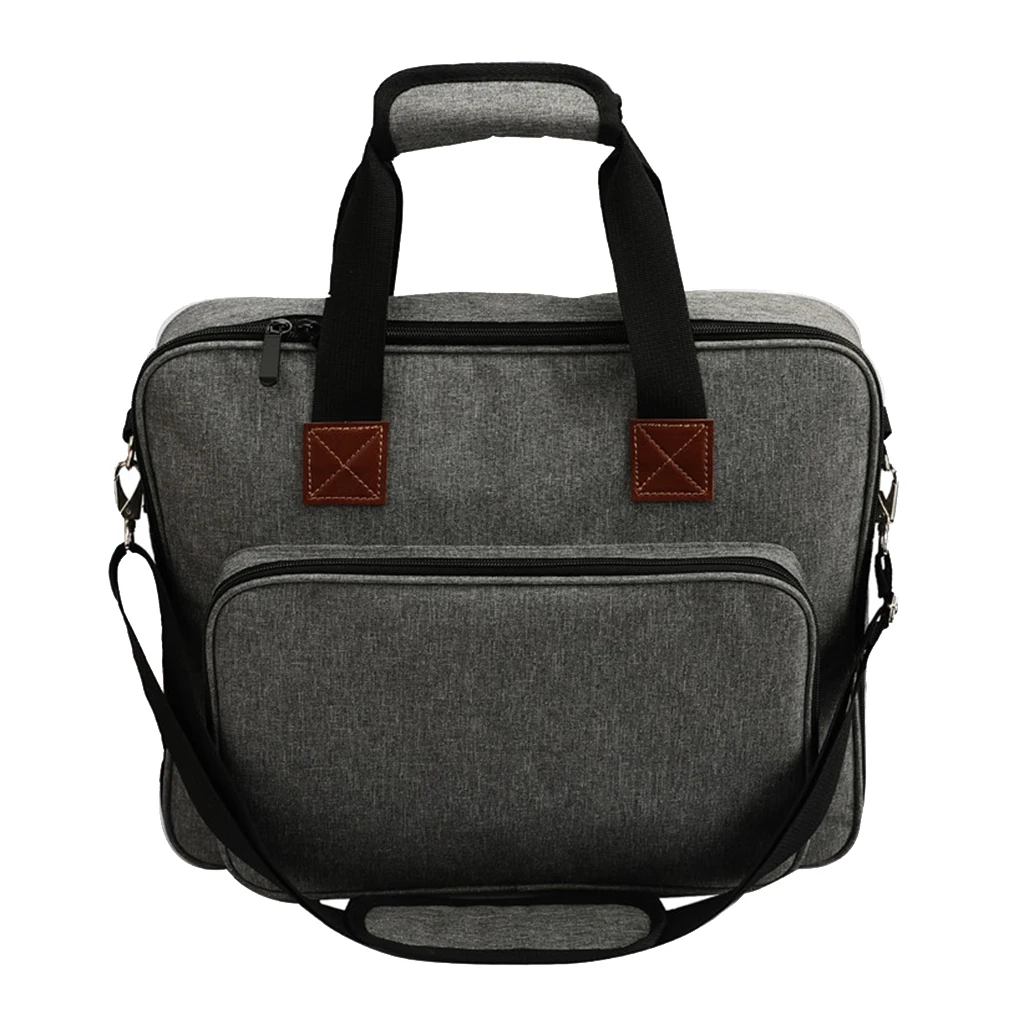 

Embroidery Project Bag Sewing Accessories Supplies Storage Organzier Zipper Suicase Needlework Travel Bag for Cross Stitch DIY