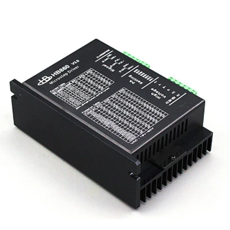 Digital 2-phase 86 stepper motor driver HB860 with cooling fan 256 subdivision DC24V~110VDC or AC18V-80V