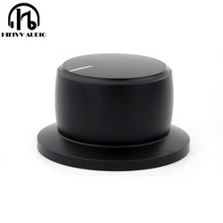 Aluminum Volume knob for amplifier 1pcs Diameter 44mm Height 25mm amplifier Potentiometer knob
