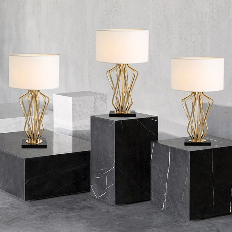 table lamp E27 gold table lamp black table light reading light fancy lighting project lighting