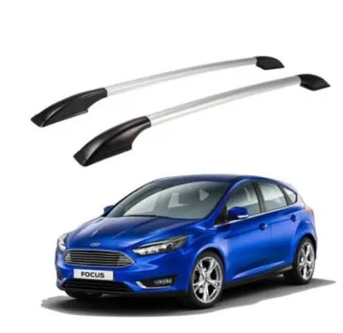 For Ford Fiesta For Ford Focus hatchback Car Aluminum Alloy Roof rack Luggage Carrier bar Decorative Car accessories