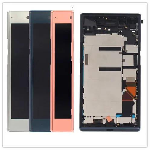 5.5 inch For SONY Xperia XZ Premium Display Touch Screen Digitizer Assembly XZP G8142 G8141 LCD with Frame LCD