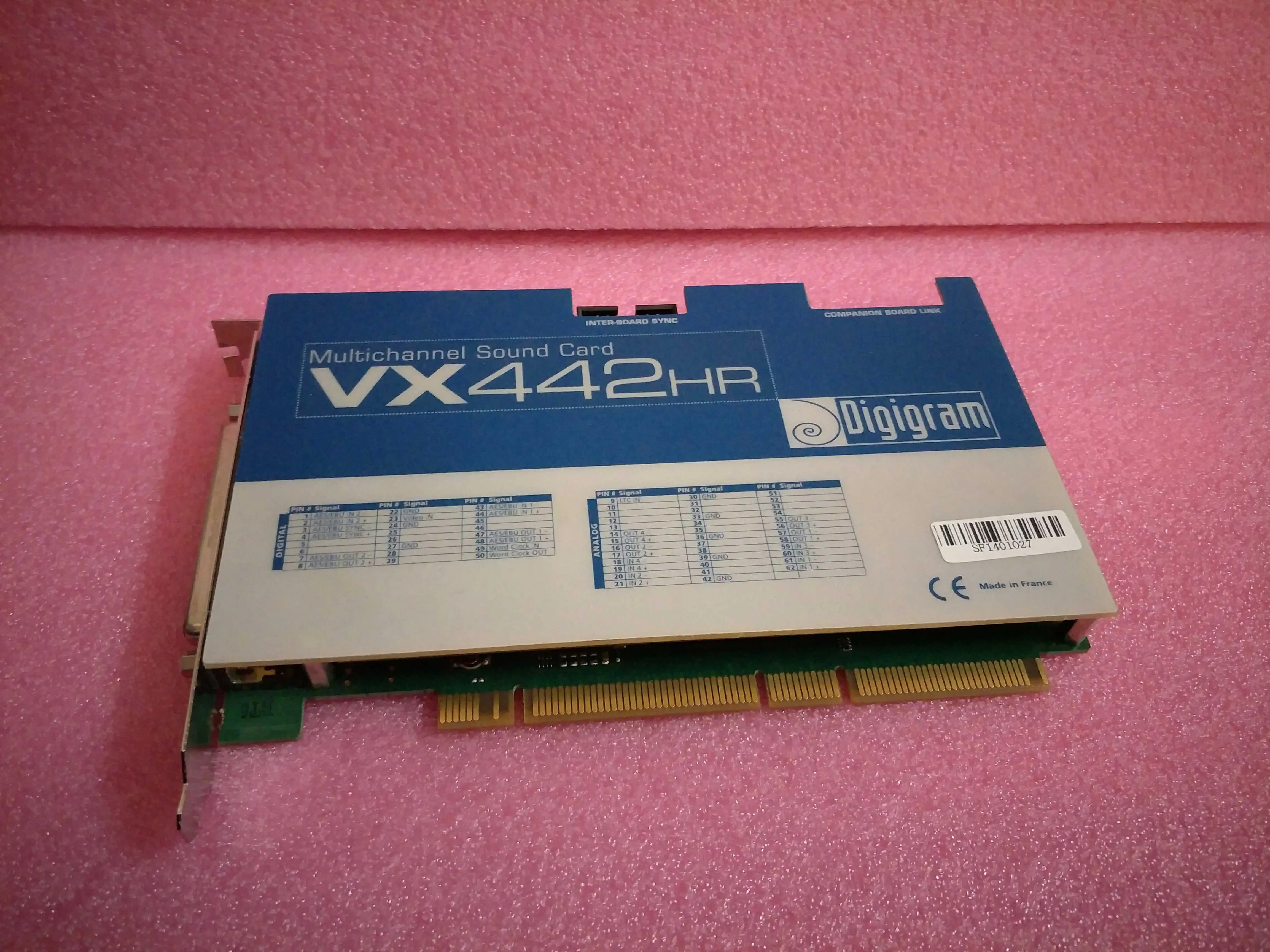 Original disassembly VX442HR OEM acquisition card FCC ID : IGTX882HR VX442HR