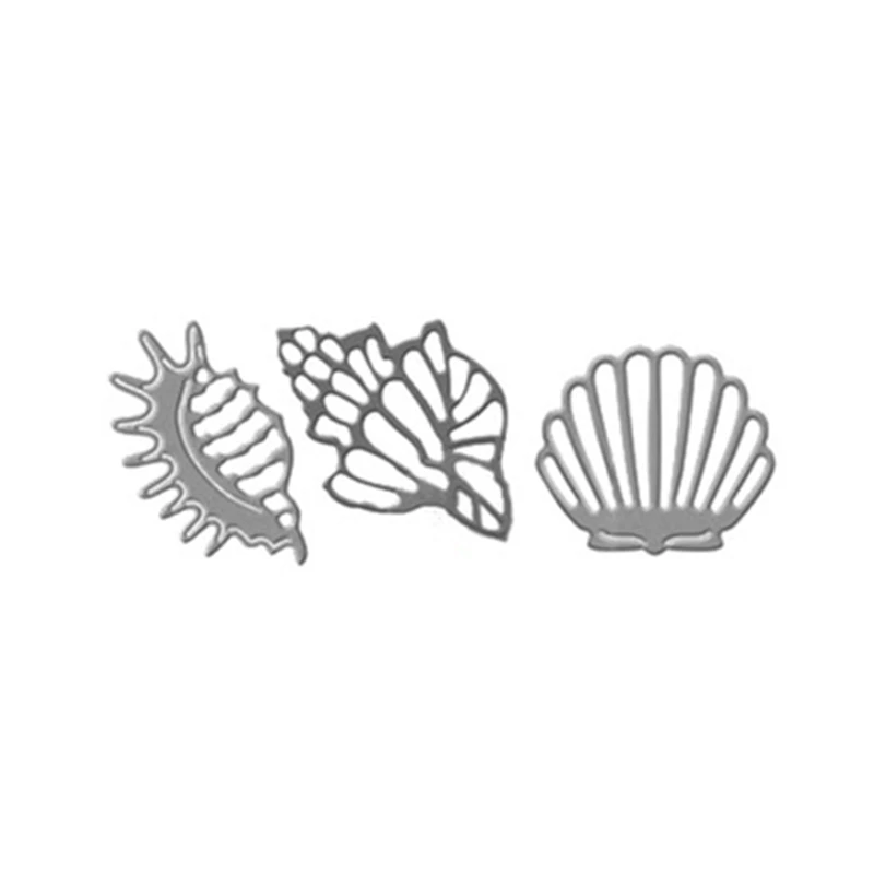 Conch Shell Metal Carbon Steel Knife Die Cutting Die DIY Embossing Photo Album Scrapbook Craft Hand Account Card Cutting Die