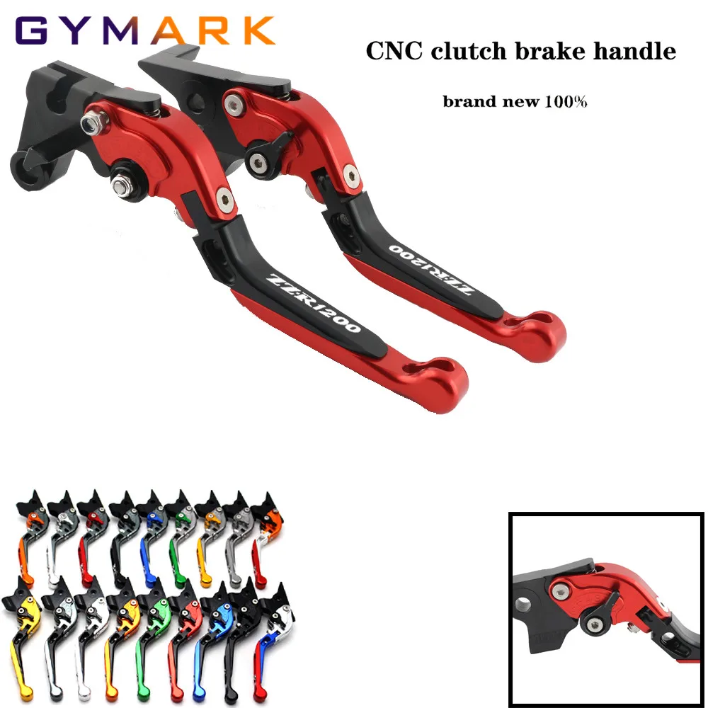 For Kawasaki ZZR1200 ZZR 1200 2002 2003 2004 2005 Motorcycle Parts Foldable And Retractable CNC Aluminum Brake Clutch Lever