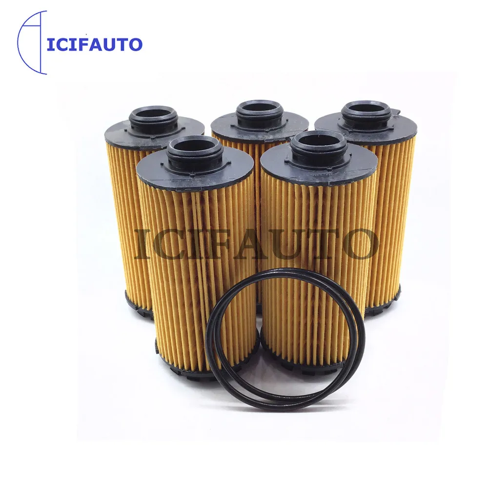 5 X Engine Oil Filter For Porsche 718 Boxster Cayman 2.0 2.5 E911HD455 9A210722500  HU7051Z