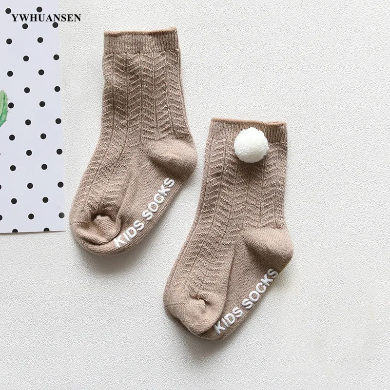 To 4 Yrs Four Seasons Newborn Ruffle Edge Non-Skid Cotton Socks with Grip for Kids Toddlers Baby Girl Boneless Socks