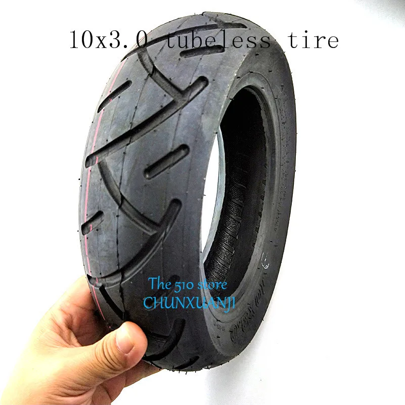 10x3.0 electric scooter Tubeless Vacuum tire 10*3.0 scooter vacuum tyre 10 inch widening and thickening tire