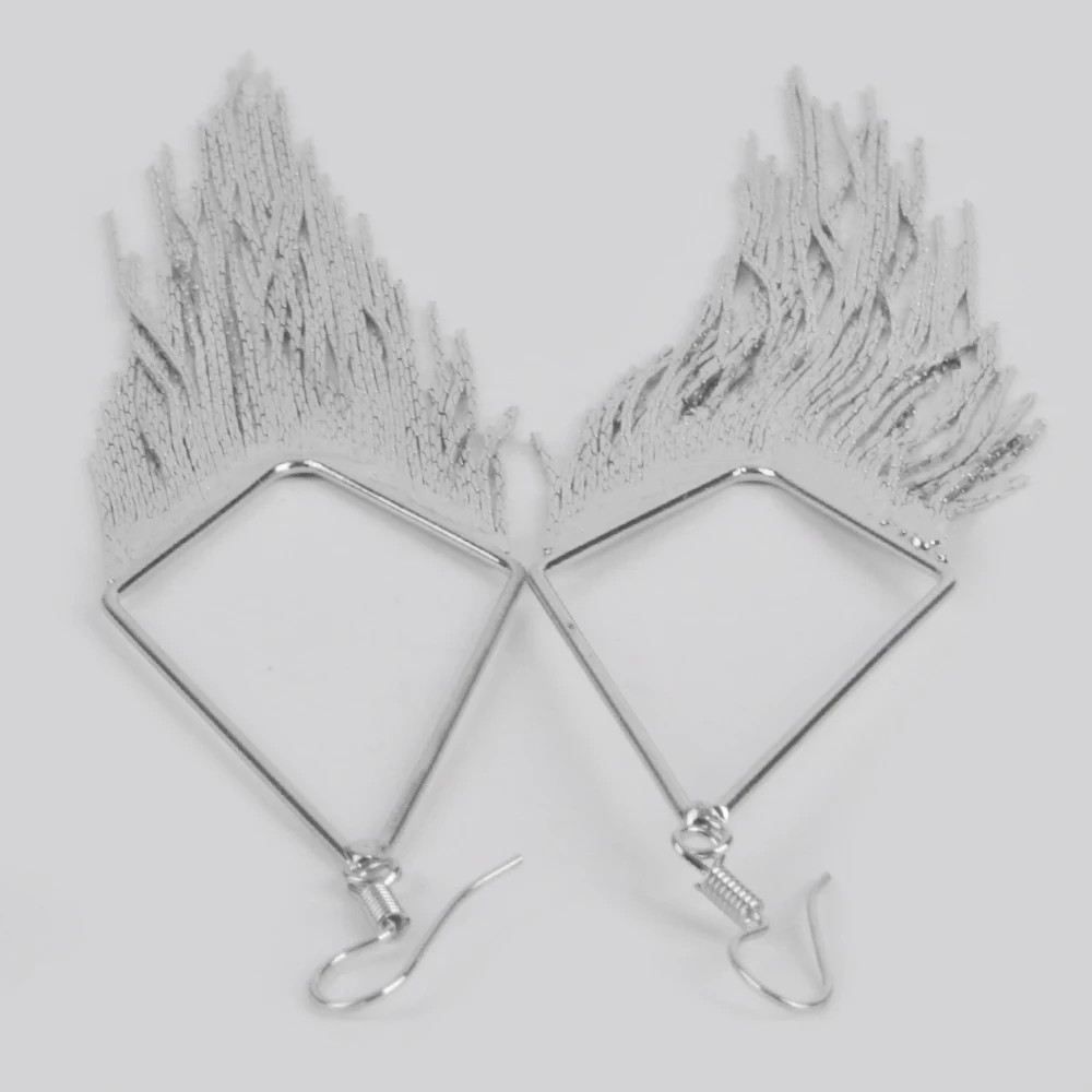 Lovely Long Dangle Earrings for Women Accessories Boho Gold/Silver Color Tassels Drop Earring Fashion Ornaments Friendship Gifts