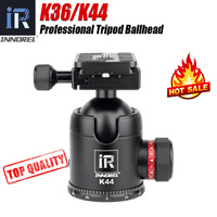Professional Tripod Ball Head INNOREL K36/K44 36mm/44mm Panoramic Ball Head with Arca Swiss QR plate,  for DLSR Maxload 20/25kg