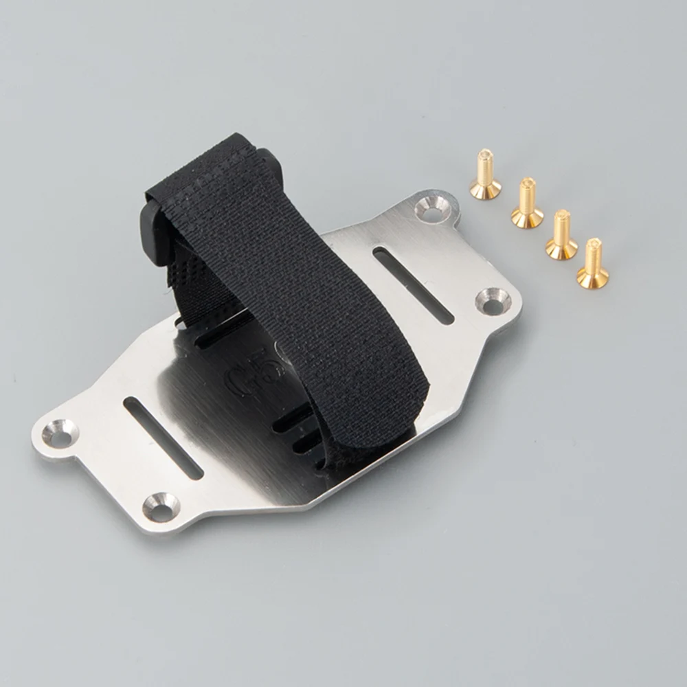 AXSPEED Metal Battery Holder Expanding Board Plate for TRX-4 TRX4 G500 1/10 RC Crawler Car Parts