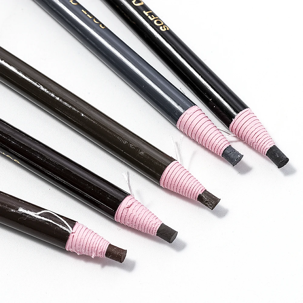 5 Colors 2021 Eyebrow Pencil Waterproof Microblading Pen Long-lasting Eyebrow Enhancer Easy Wear Eye Brow Tint dye Makeup Tools