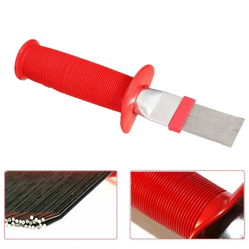 Universal Refrigeration HVAC Fin Comb Straightening Cleaning Brush Rake Tool Brush For Radiator Radiator Borstel Clean Tools