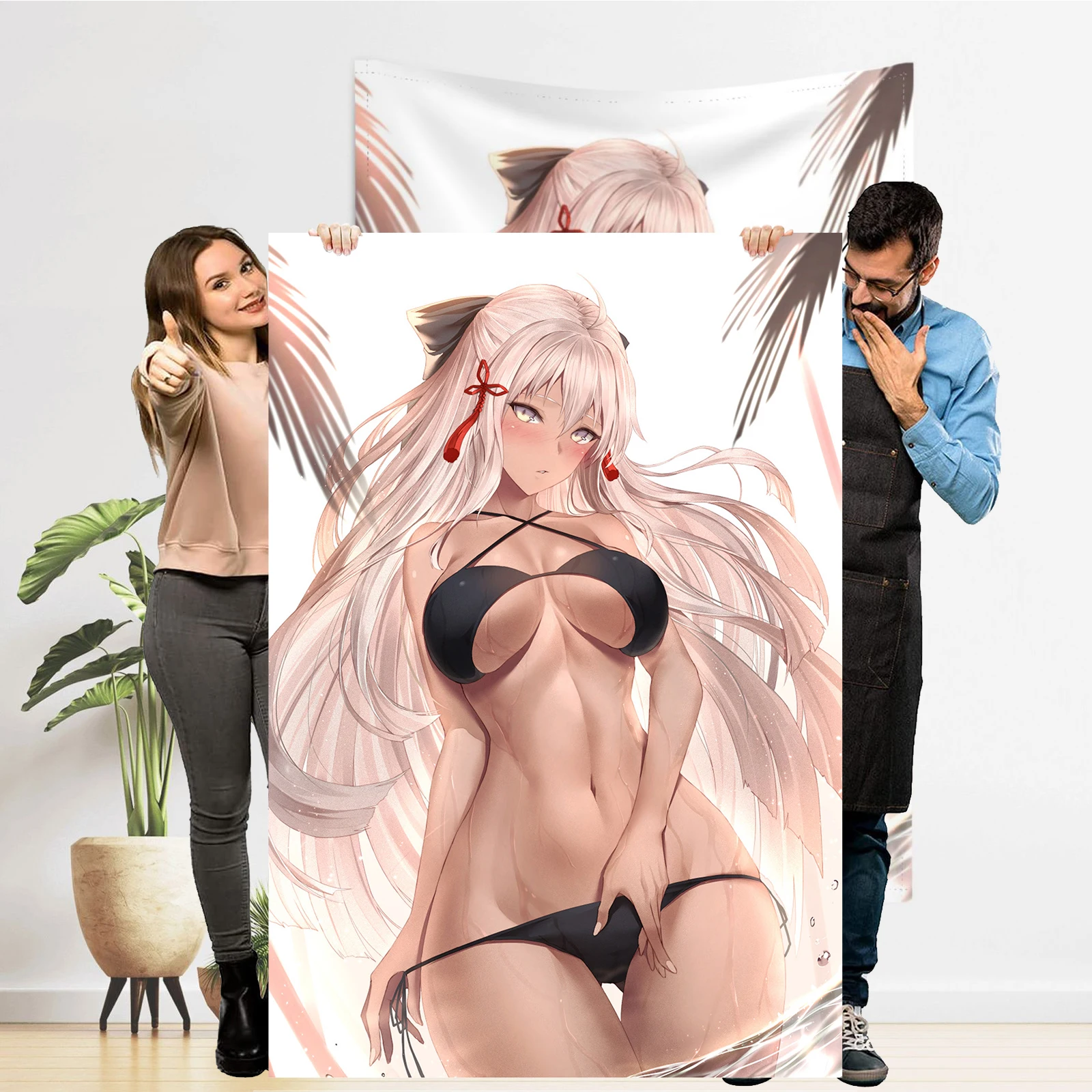 Fate Grand Order Poster Tapestry Hentai Anime Okita Alter Wall Hanging Artist Tapestries Sexy Adult Tapestrys H Doujinshi Merch