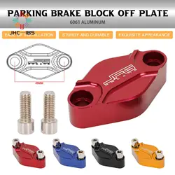 ATV Motorcycles Parking Brake Block Off Plate For YAMAHA HONDA TRX 450R 400EX YFZ450 YFZ450R YFZ450X LTZ400 LTR450 KFX Moto Part