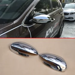 Capa de espelho lateral para kia sportage ql 2016 2017 2018 2019 2020 2021 cromo condução vista traseira decoração