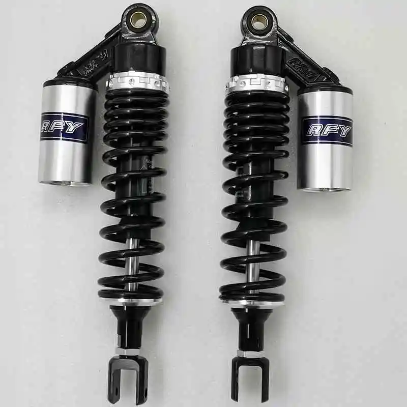 8mm spring  360mm MOTORCYCLE SHOCK ABSORBERS FOR Honda CB900F CB1100F  CBX1000 SUZUKI YAMAHA Kawasaki black chrome