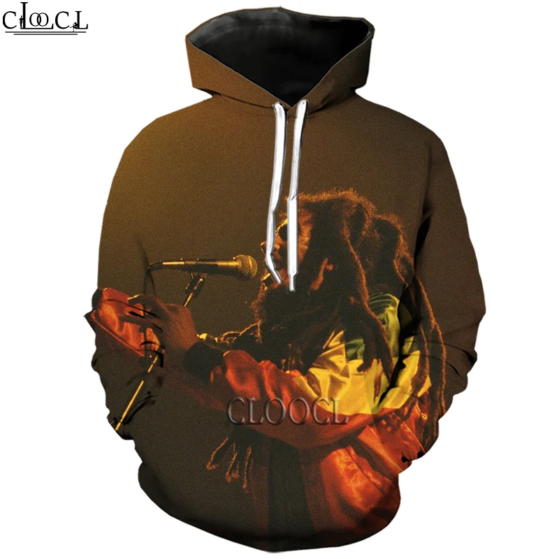 

HX Singer Reggae Creator Bob Marley 3D Print Hoodie Men Women Tracksuit Autumn Long Sleeve Pullover Fashion Hoodie Drop Shipping