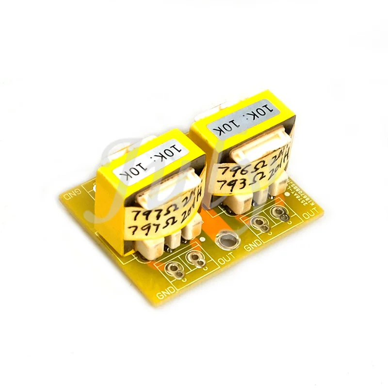 E19 Permalloy 10K: 10K audio signal isolation transformer, 20HZ ~ 160KHZ -0.8DB, digital taste buster