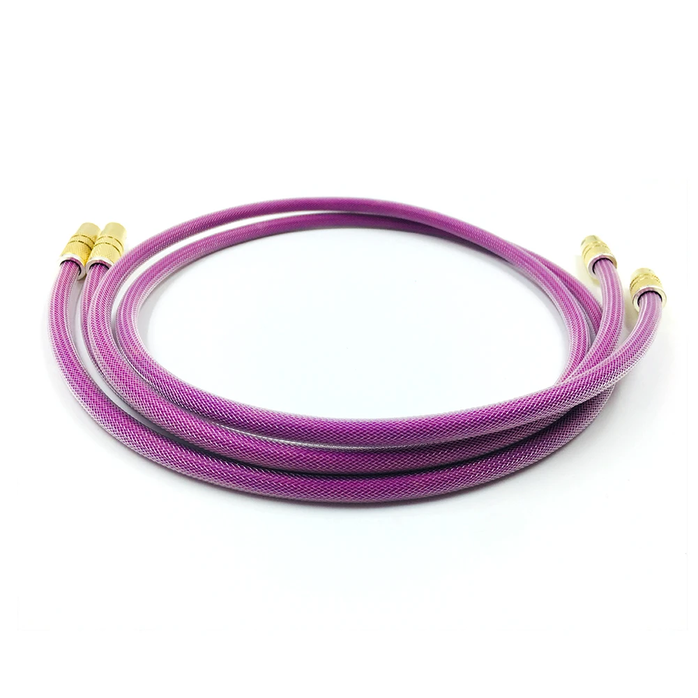 TOP-HiFi คู่ปลั๊ก RCA ชุบทอง XLO-HTP1 RCA XLO Audio CD เครื่องขยายเสียงลําโพง RCA อ้างอิงสายเชื่อมต่อ