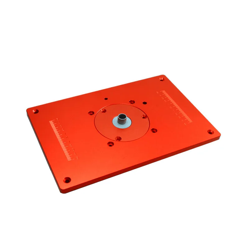 العالمي الألومنيوم راوتر الجدول إدراج لوحة 200x300x8 مللي متر مع غطاء ل ماكينة نقش أعمال خشبية النجارة DIY بها بنفسك