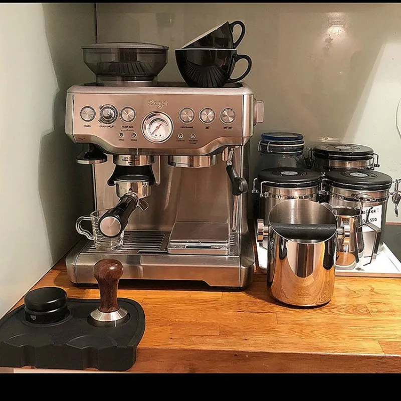 newBreville bes870 Espresso Coffee Maker Grind Beans Semiautomatic 15Bar Grinder Steam Coffe Machine automatic coffee machine