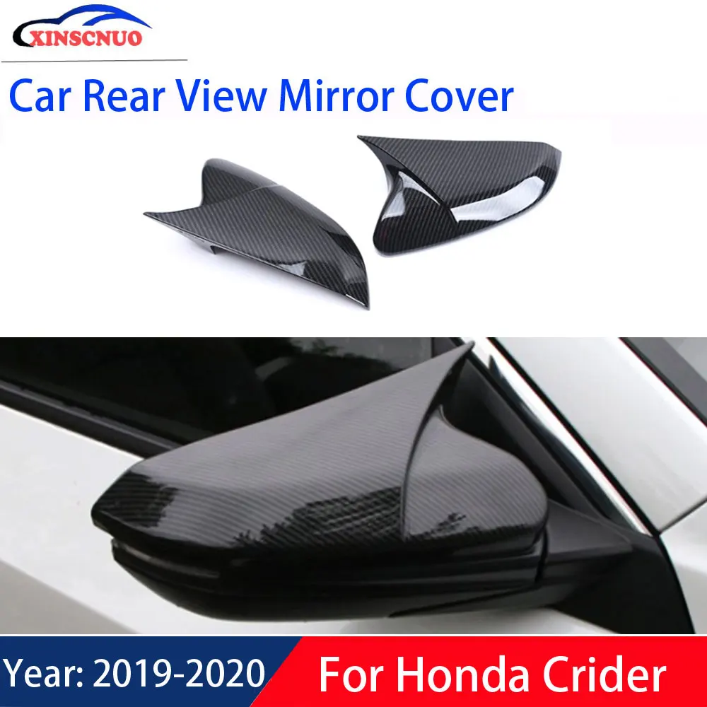 XINSCNUO 1 Pair Car Rear View Mirror Cover For Honda Crider 2019-2020 Mirror Covers Caps Replacement