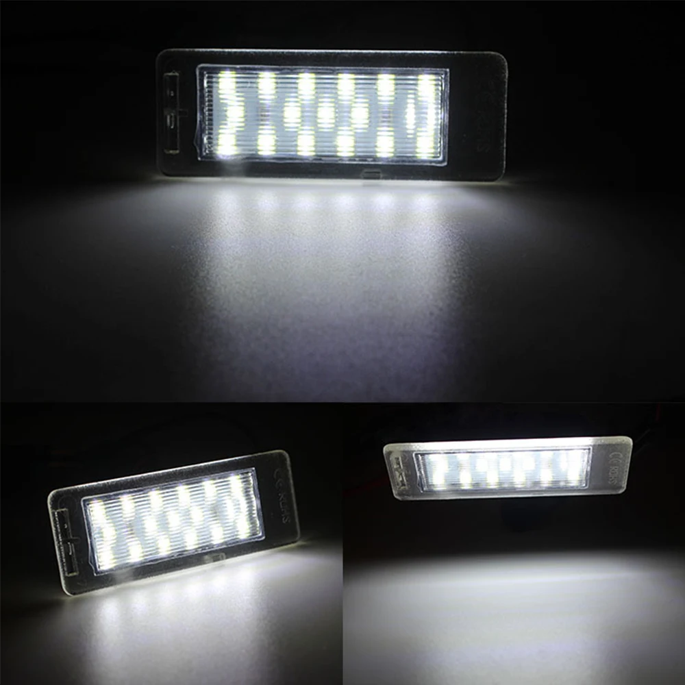 LED Light For Chevrolet Cruze 2010-2014 Camaro 2010-2013 2Pcs License Plate Light For Buick Encore 2013-2014 LaCrosse 2010-2013