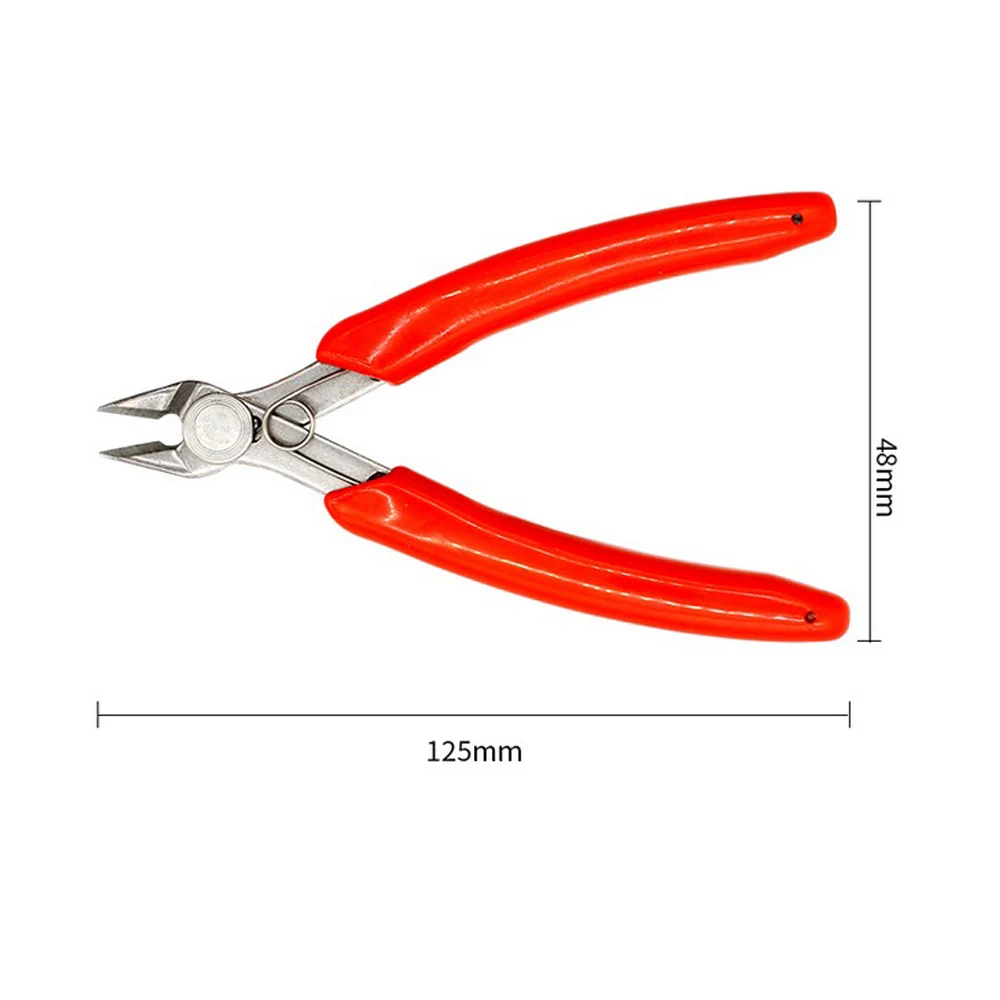 Pinze diagonali ad alta precisione Mini tagliafili piccolo taglio morbido pinze elettroniche fili manico in gomma isolante utensili manuali