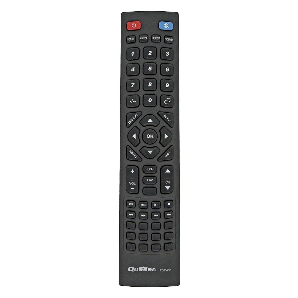 

New Original RC3040Q For Quasar LCD LED Smart TV Remote Control 2Q4201U SQ5501U