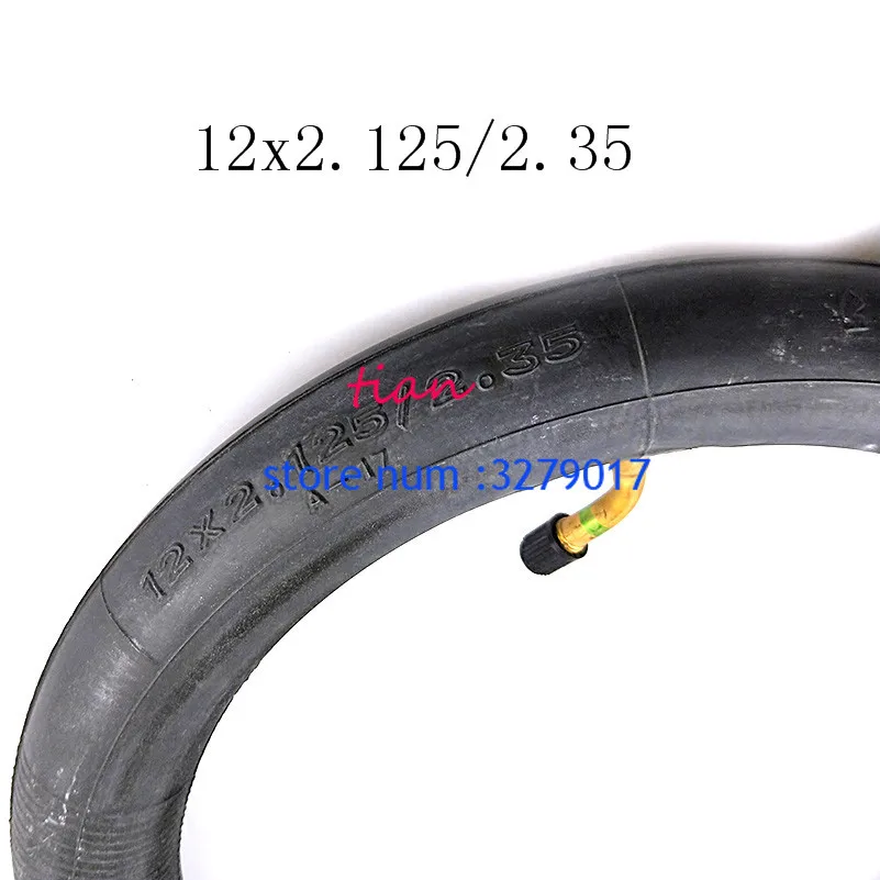 Good sale12 x 2.125 / 2.35 Bent Angle Valve Stem tube 12*2.125/2.35 tube tyre for Schwinn Tricycle Roadster 12