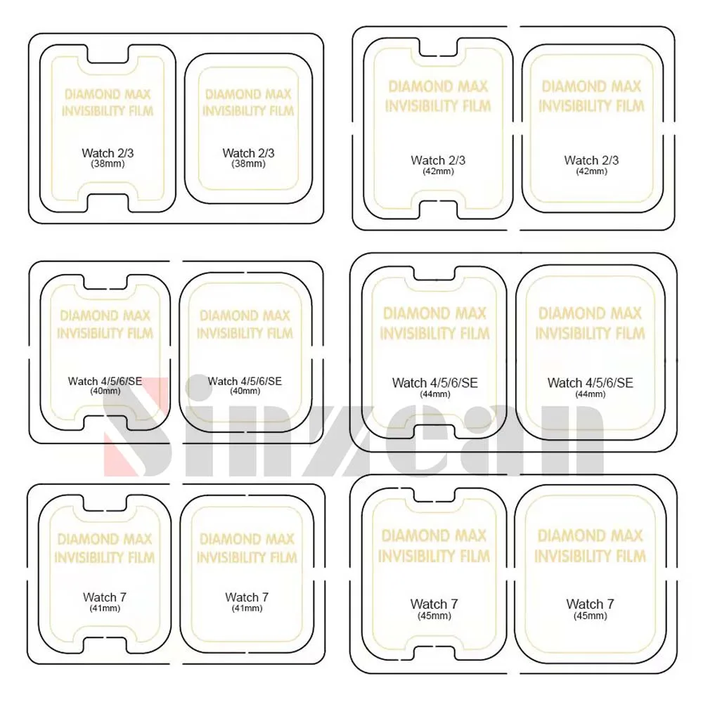 2-6 Sets 360 Protective Hydrogel Film for Apple Watch S8 49mm S10 45mm 41mm 46mm 42mm 40mm 44mm Back Film for iwatch 7 6 5 4 3 2