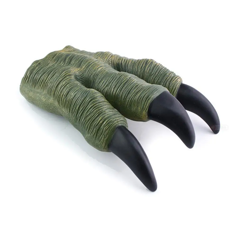 Dinosaur Claw Gloves Cosplay Jurassic Play Model Halloween Werewolf Trick Children Toys Kids Party Gift Prop Hands Q4H5