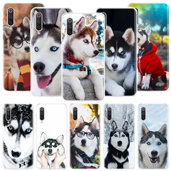 Siberian Husky Sled Dog Phone Case For Xiaomi Redmi Note 13 Pro Plus 5G Capa 12 12C 9 9T 9C 10 10C 8 7 6 10A 9A K70 K60 Pro 8A 7