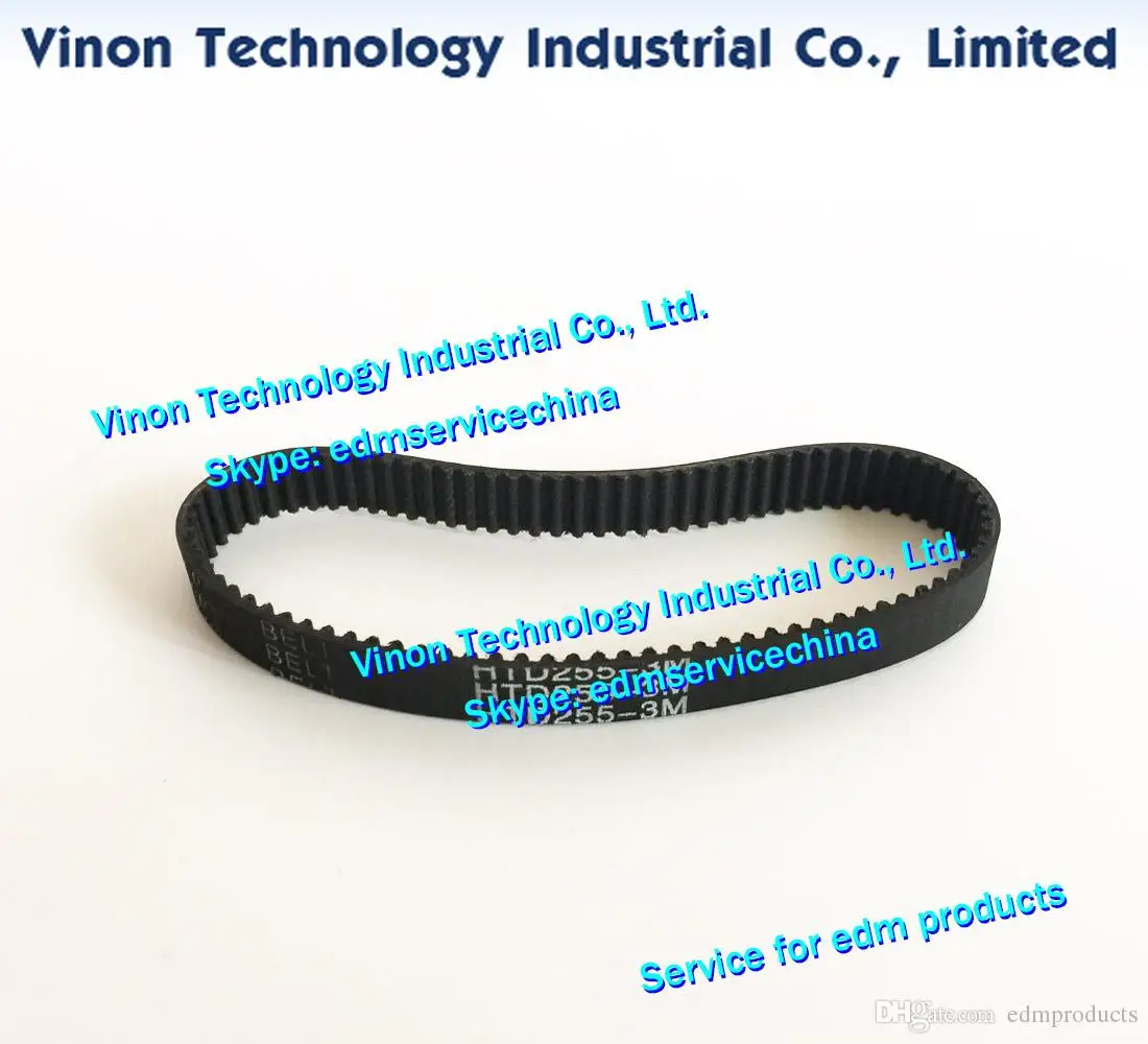 (2pcs) 200447945 edm Notched Belt for ROBOFIL 230F,330F,500,510 wire cut edm spare parts 200.447.945 edm Geared belt 23.07.141