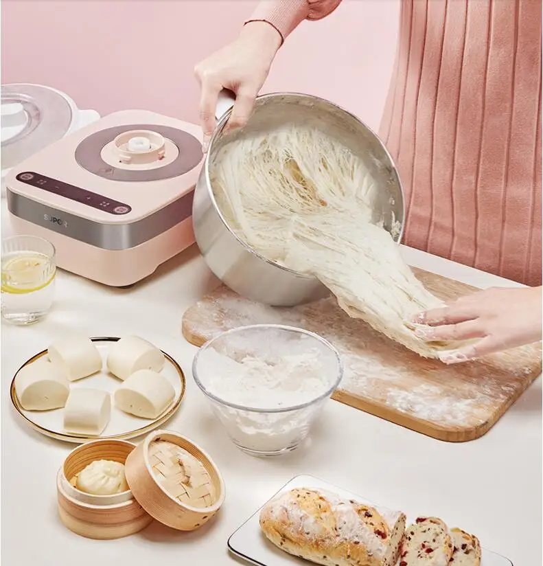 Домашний электрический миксер для теста, 220 В, 5 л, автоматическая машина для ферментации теста, Миксер для продуктов