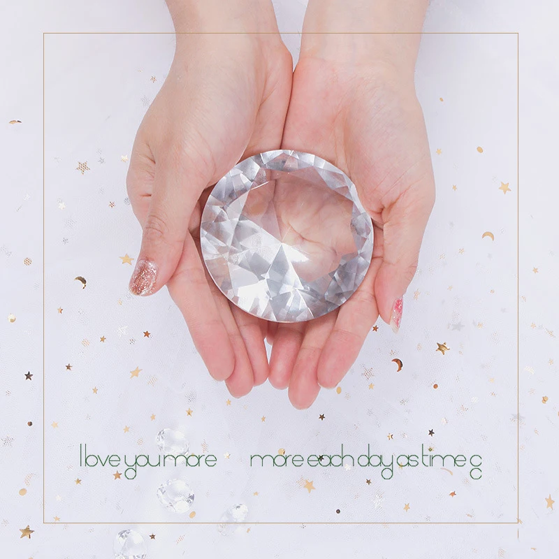 2/6/8cm Große Partikel Simulation Diamant Fotografie Hintergrund Requisiten Für Foto Studio Fotografie Achtergronden Zubehör