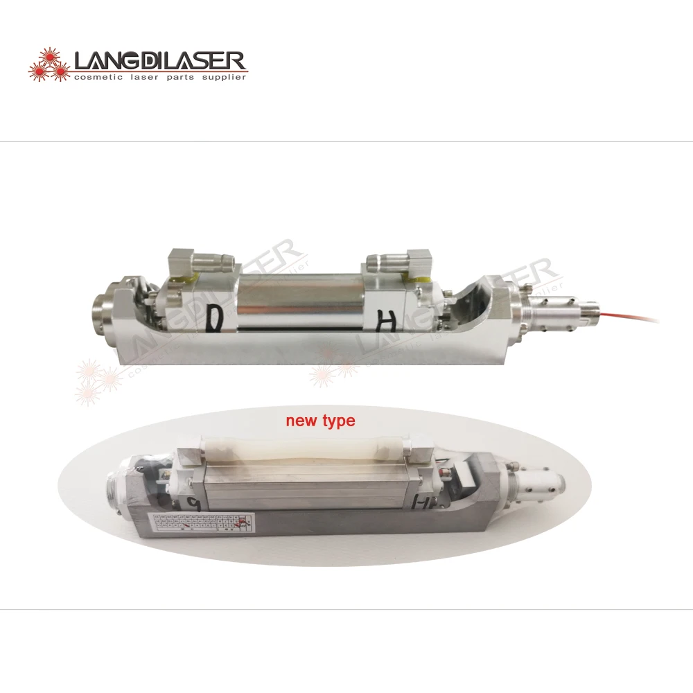 Q- Switched ND:YAG Laser Cavity With Red Aiming Light / Include : Laser Rod & lamp / Gr 4 crystal / KTP Crystal& Lens